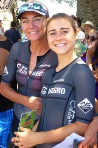Susana Hauswirth y Catalina Ingaramo (Foto Maratonistas Santafesinos).