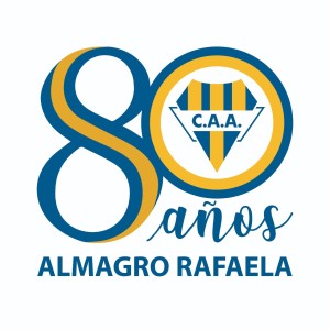 Logo Almagro 80 años