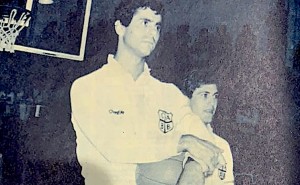 Carlos Raffaelli en sus mejores épocas como jugador.