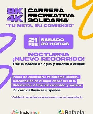 Llega la primera carrera recreativa del año