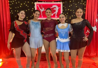 Patinadoras de Atlético con performances destacadas en Romang