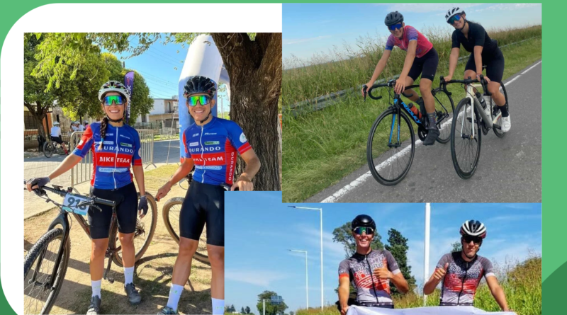 Seis ciclistas, tres apellidos, protagonistas en el Argentino de Ruta