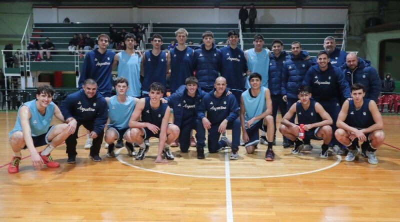 Empiezan los amistosos de la preselección U18 con Taborda y Fessia en Santa Fe