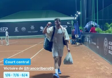 Ribero remontó en Brazzaville y pasó a cuartos de final
