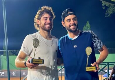 Franco Ribero festejó el título de dobles en El Congo