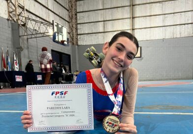 Lara Paredes, patinadora de Almagro, campeona Provincial