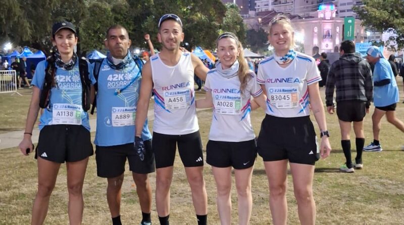 RUNNEA dejó su huella en la Maratón Internacional de la Bandera