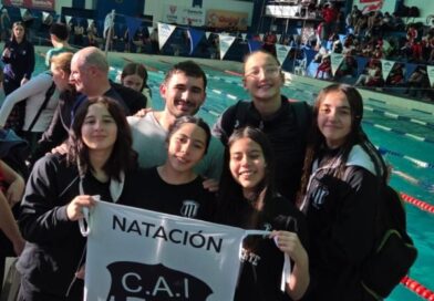 Nadadoras del CAI en la segunda fecha de la Copa Santa Fe