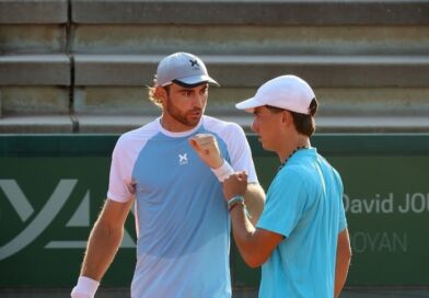Ribero fue semifinalista en dobles en Francia