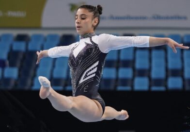 Emilia Acosta en el seleccionado argentino de los Juegos Sudamericanos y el Mundial