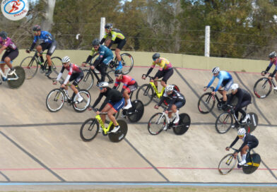 Otra linda programación de pista organizó el Club Ciclista