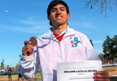 Podio para Benjamín Castillo en el Nacional U23