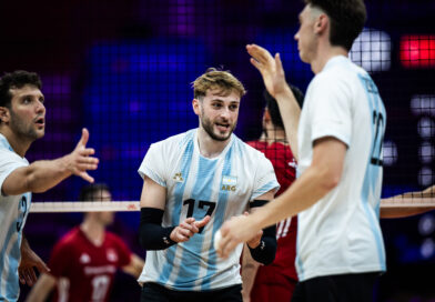 VNL: Argentina venció a Canadá