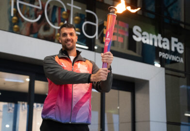 La Antorcha Suramericana está en la provincia y el miércoles ingresará a Rafaela