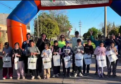 «Ciclismo en los Barrios» reunió a 50 chicos en barrio Amancay