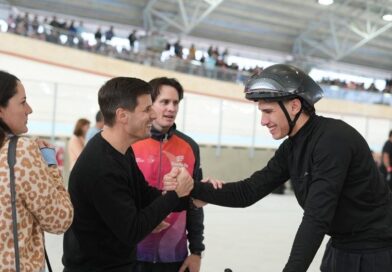 El intendente destacó el valor del nuevo velódromo para el desarrollo deportivo de Rafaela