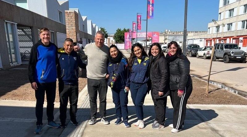 Rafaela ya recibe a los primeros protagonistas de los Juegos