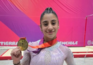 «Contenta porque lo que estuve entrenando lo pude mostrar en competencia»