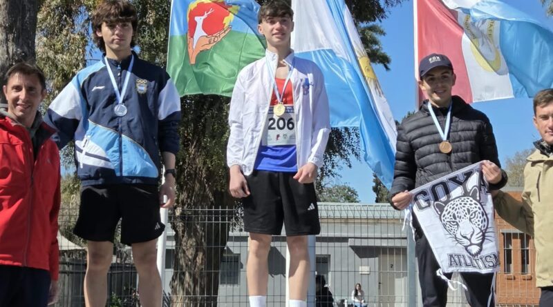 Francisco Fregona campeón argentino por dos centésimas!! y Milagros Kuriger subcampeona