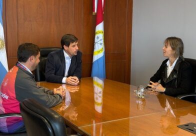 Rafaela, sede de los Juegos Suramericanos: Viotti recibió a María Emilia Salerni