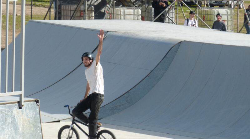 Se inauguraron las pistas del BMX Park en el Ecoparque Metropolitano