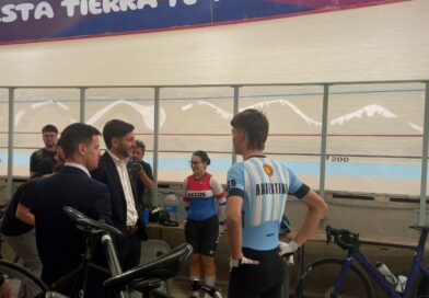 Se presentaron los Argentinos de Pista en Rafaela