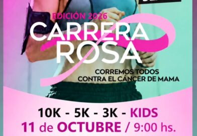 La Municipalidad acompaña una nueva edición de la Carrera Rosa en Rafaela