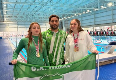 Buena cosecha de nadadoras de Unión de Sunchales en las finales de la Copa Santa Fe