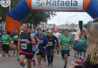 Mañana de running solidario con la «Vecchioli Corre»
