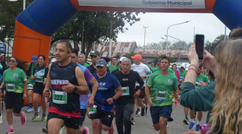 Mañana de running solidario con la «Vecchioli Corre»