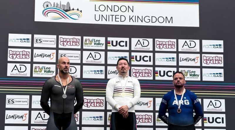 Lucas Peretti se colgó el bronce en la velocidad del Mundial