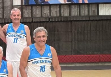 Miguel Rocchia en los «Maxi Games»